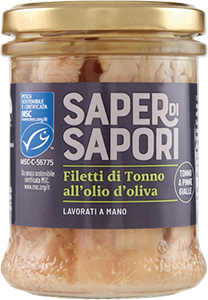 FILETTI DI TONNO SAPER DI SAPORI VARI TIPI 