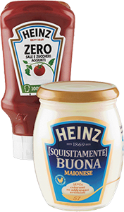 MAIONESE, KETCHUP HEINZ 