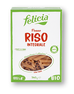 PASTA DI RISO INTEGTRALE BIO FELICIA VARI TIPI