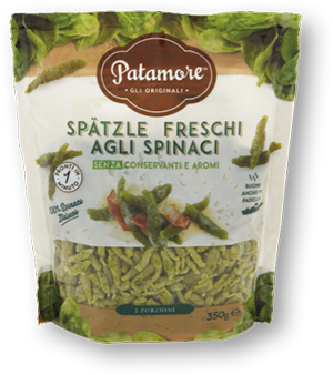 SPATZLE AGLI SPINACI PATAMORE