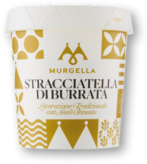 BURRATA DI ANDRIA IGP, STRACCIATELLA CASEIFICIO PALAZZO