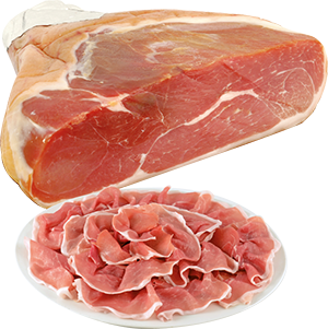 PROSCIUTTO CRUDO NAZIONALE STAGIONATURA MIN 16 MESI 