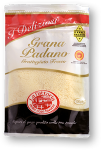 GRANA PADANO GRATTUGIATO LA FATTORIA DELLE COSE BUONE I DELIZIOSI 