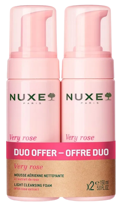 Mousse detergente viso