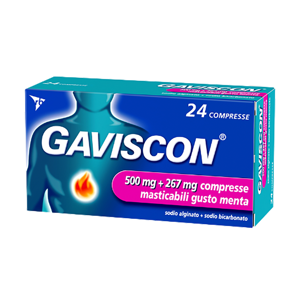 Compresse menta 500+267 mg