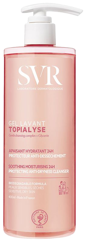 Gel lavant, detergente viso/corpo