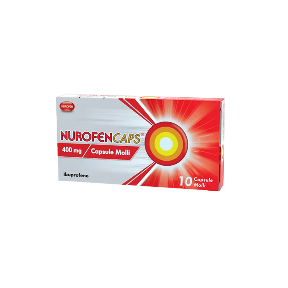 Capsule molli, ibuprofene 400 mg