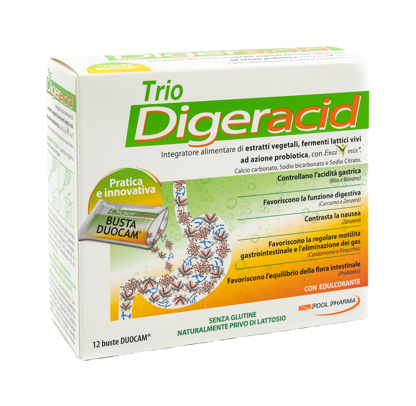 Integratore digestione acidità
