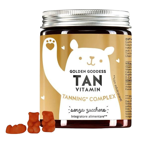 Integratore per l'abbronzatura / caramelle gommose