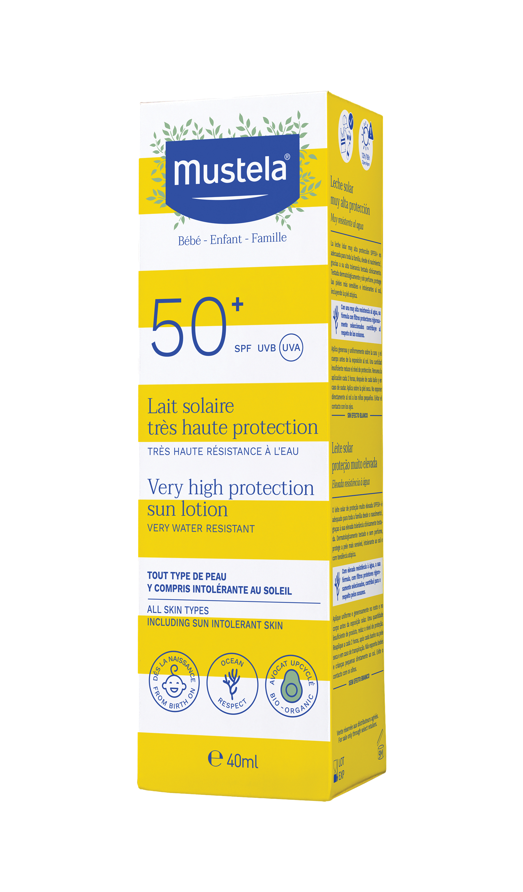 Latte solare / protezione SPF50+ bambini / -