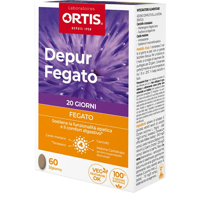 Integratore alimentare depurativo fegato