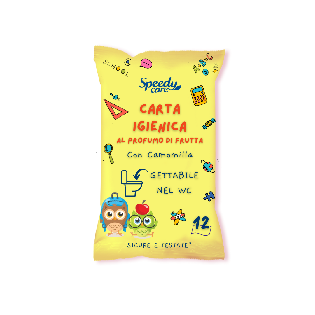 Carta igienica umidificata mini