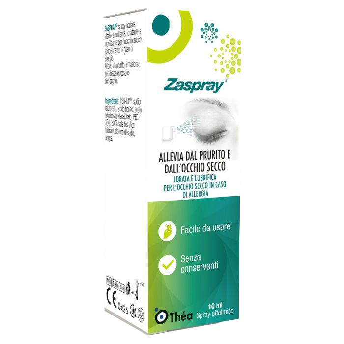 Spray oculare / occhi secchi e allergici