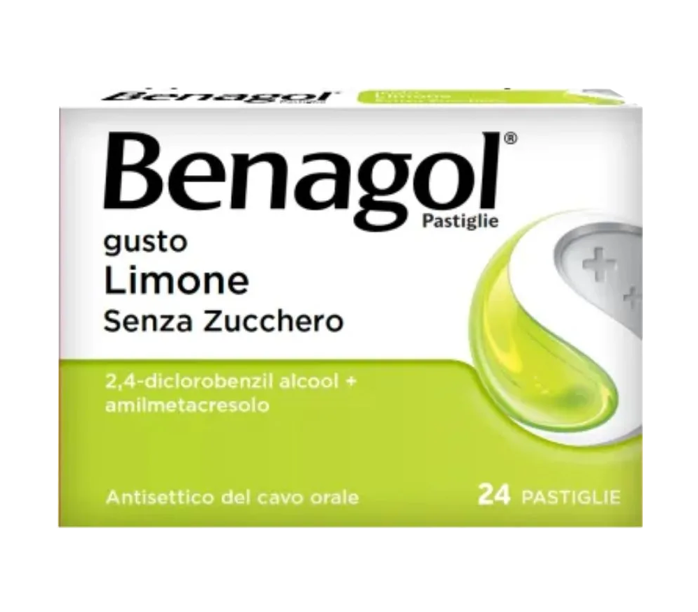 Pastiglie gola, limone, senza zucchero