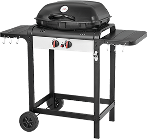 BARBECUE A GAS CON FORNO