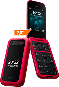 NOKIA 2660 RED TELEFONO CELLULARE