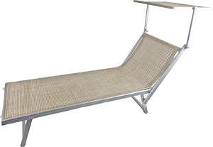 LETTINO ALLUMINIO MOD. RICCIONE