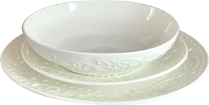 SERVIZIO TAVOLA NEW BONE CHINA DELIZIE