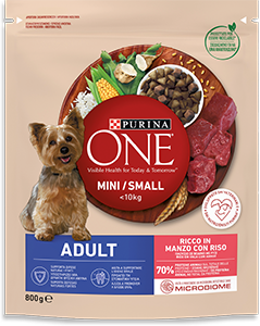 ALIMENTO SECCO PER CANE PURINA ONE MINI/SMALL 