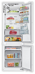 FRIGORIFERO COMBINATO DA INCASSO BRB70F26BDS0