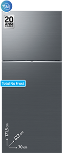 Frigorifero Doppia Porta EcoFlex® AI RT38CG6624S9