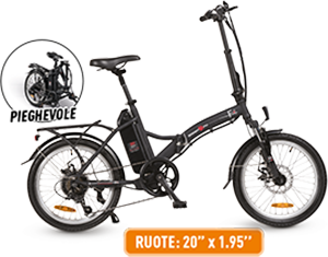 CITY E-BIKE A PEDALATA ASSISTITA FOLDABLE F4R3SCK