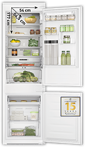 FRIGORIFERO COMBINATO DA INCASSO WHKN3253B4E