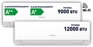 CONDIZIONATORE DUALSPLIT 9+12