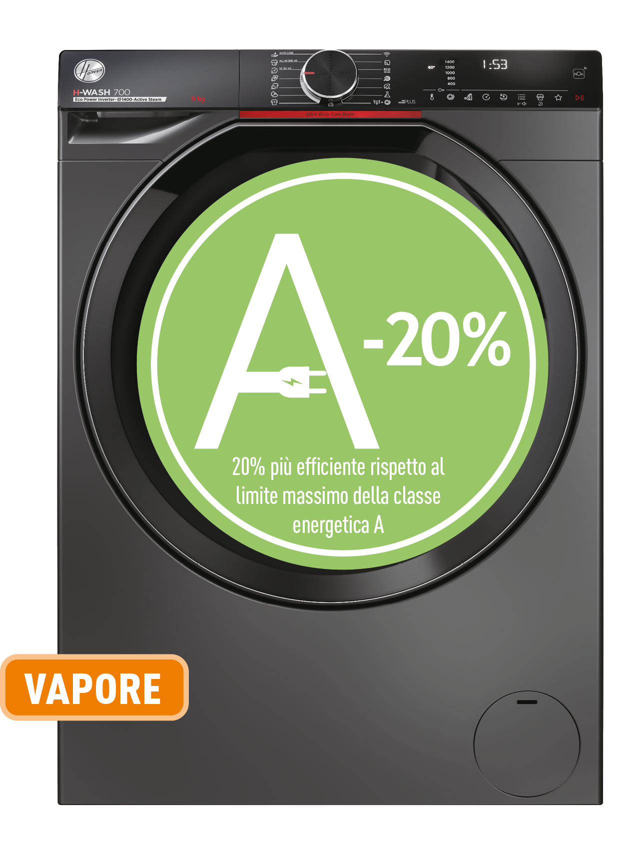 LAVATRICE SLIM H7W449MBCR8S