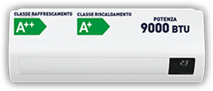 CONDIZIONATORE MONOSPLIT LUZON 9