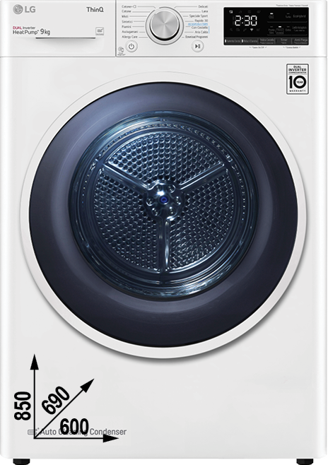 ASCIUGATRICE A POMPA DI CALORE RH90V5AV5N