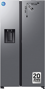 FRIGORIFERO SIDE BY SIDE RS80F67KCTEF