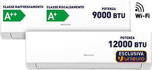 CONDIZIONATORE DUALSPLIT 9+12