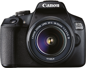 FOTOCAMERA DIGITALE REFLEX EOS2000D 18-55 DC