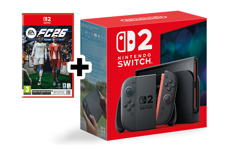 Abbinata Nintendo Switch 2 + FC26