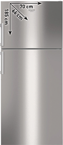 FRIGORIFERO DOPPIA PORTA MAXI HAT70I932SDC