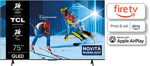 TV QLED 4K 75’’ 75T6C