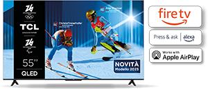 TV QLED 4K 55” 55T6C