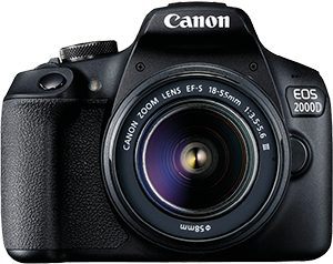 EOS 2000D + EF-S 18-55MM DC