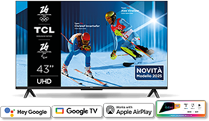 TV Ultra HD 4K 43” 43P6K