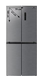 FRIGORIFERO MULTIDOOR SLIM 4DE48NV1XD0