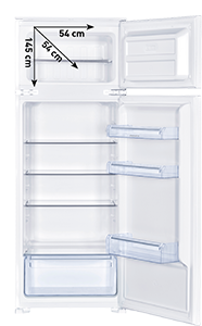 FRIGORIFERO DOPPIA PORTA DA INCASSO TME29SM1EB1