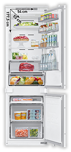 FRIGORIFERO COMBINATO DA INCASSO BRB70F26BDS0