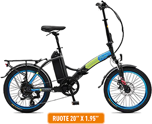 E-BIKE A PEDALATA ASSISTITA PIUMA SILVER