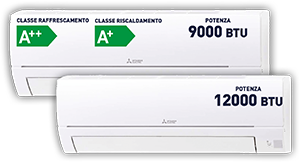 CONDIZIONATORE DUALSPLIT 40DW 25+35