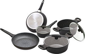 BATTERIA 8 PEZZI MOON STONE PLUS