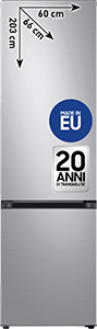 FRIGORIFERO COMBINATO RB38T607BS9