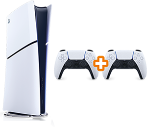 PS5 SLIM DIGITAL + 2°DUALSENSE