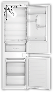 FRIGORIFERO COMBINATO DA INCASSO IGC18D021A1