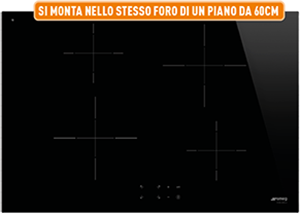 PIANO A INDUZIONE 75 CM SI2741D